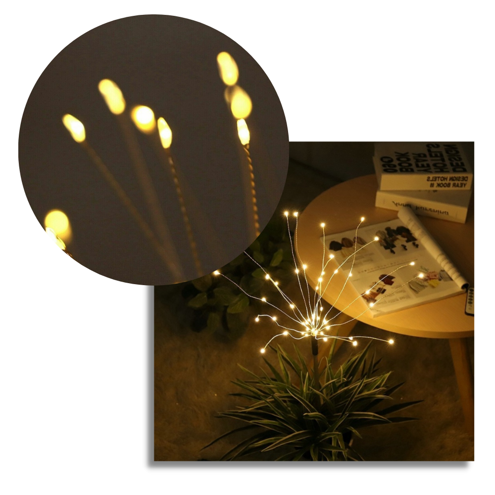 Electric Firework Garden Lights - Ozerty, Automatic Waterproof Outdoor Led Solar Lights - Ozerty