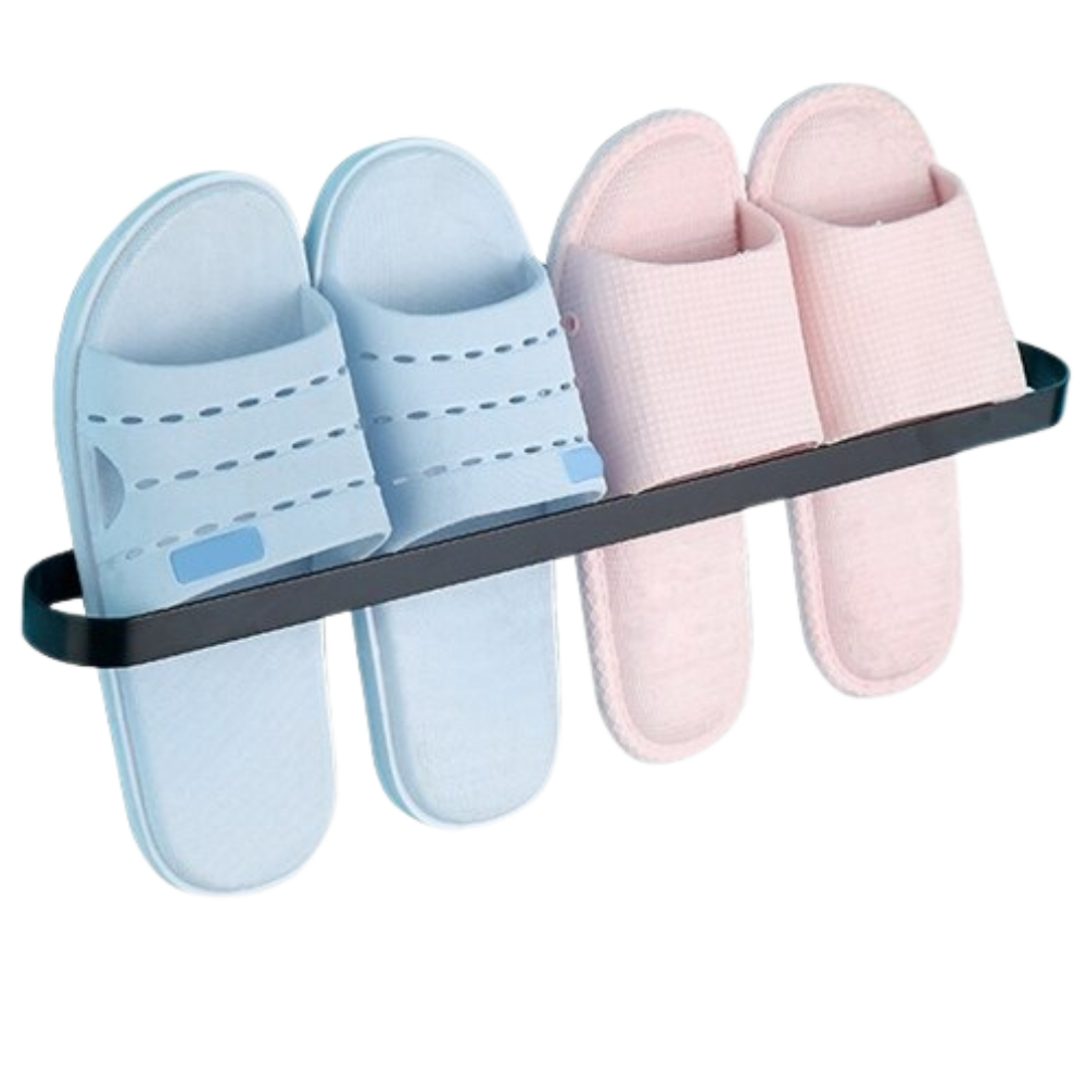Aluminium Wall-Mounted Slipper Rack