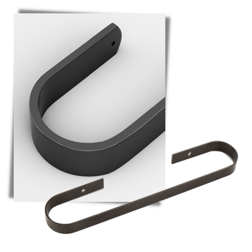 Aluminium Wall-Mounted Slipper Rack