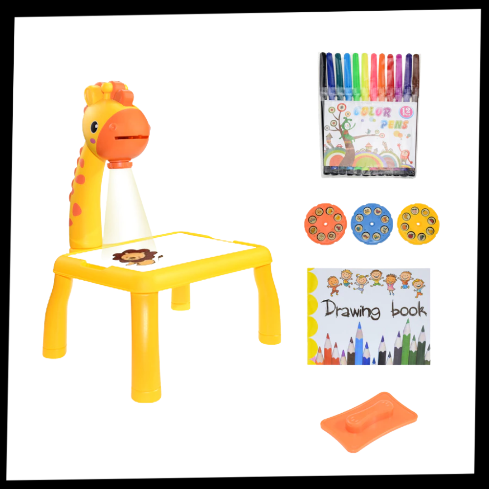 Children projection drawing board