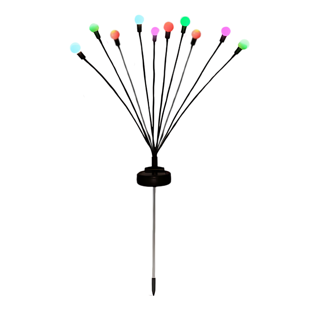 Automatic Waterproof Outdoor Led Solar Lights -Multicolor - Ozerty