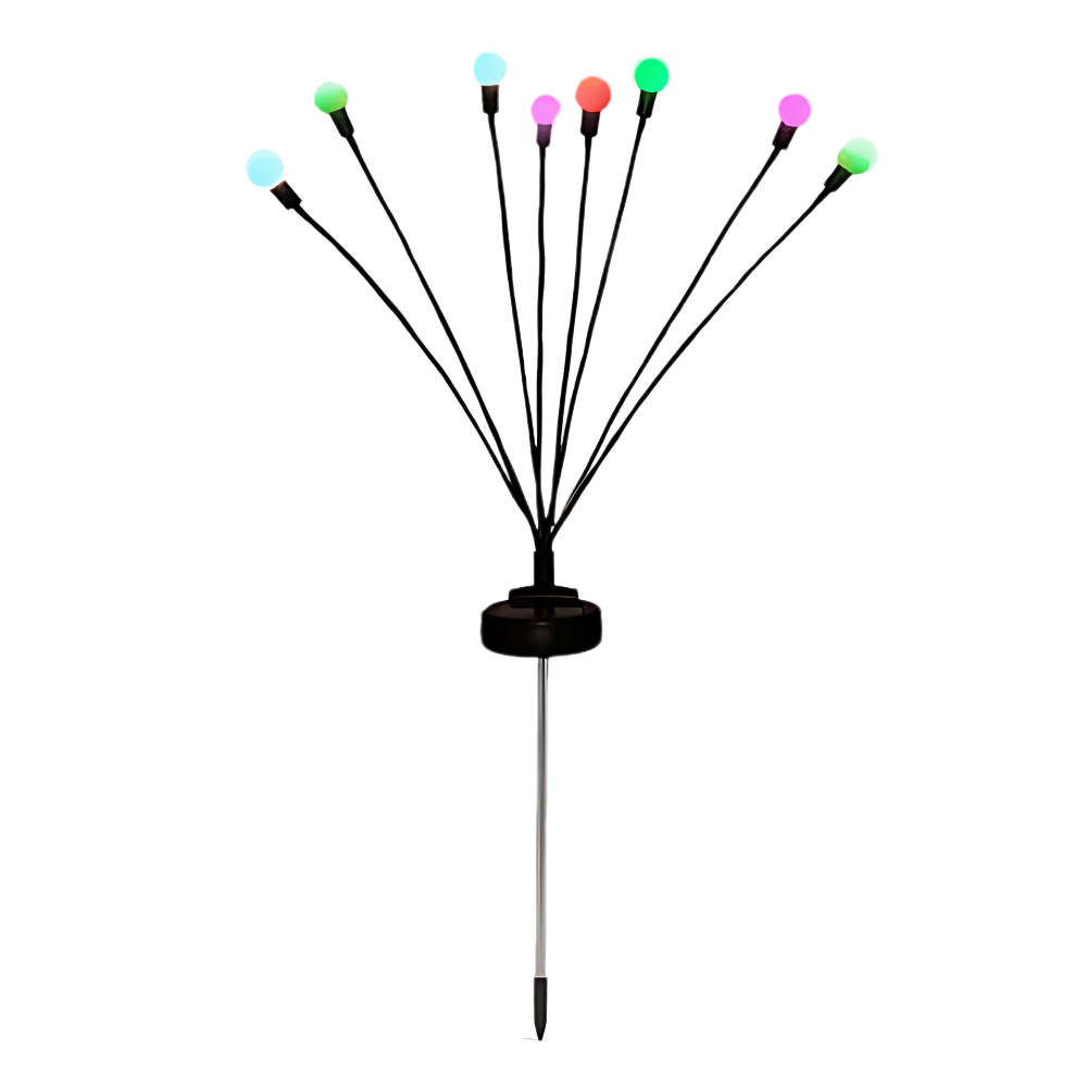 Automatic Waterproof Outdoor Led Solar Lights -Multicolor - Ozerty