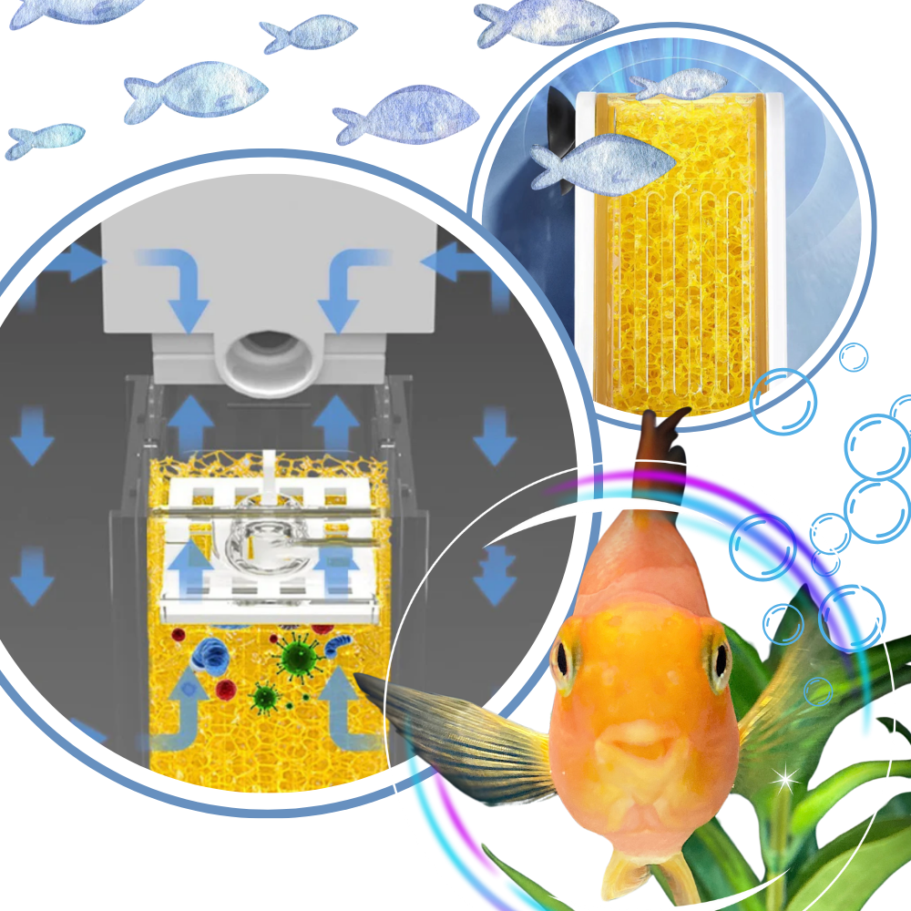 Clog-Resistant Fish Tank Filter Pump - Ozerty