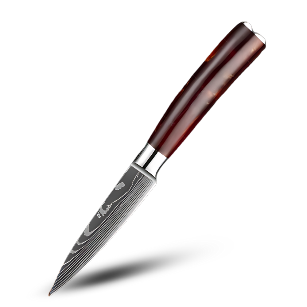 Fire Land Series Japanese Knives -Shotoh - Utility Knife 5 inch/13 cm - Ozerty