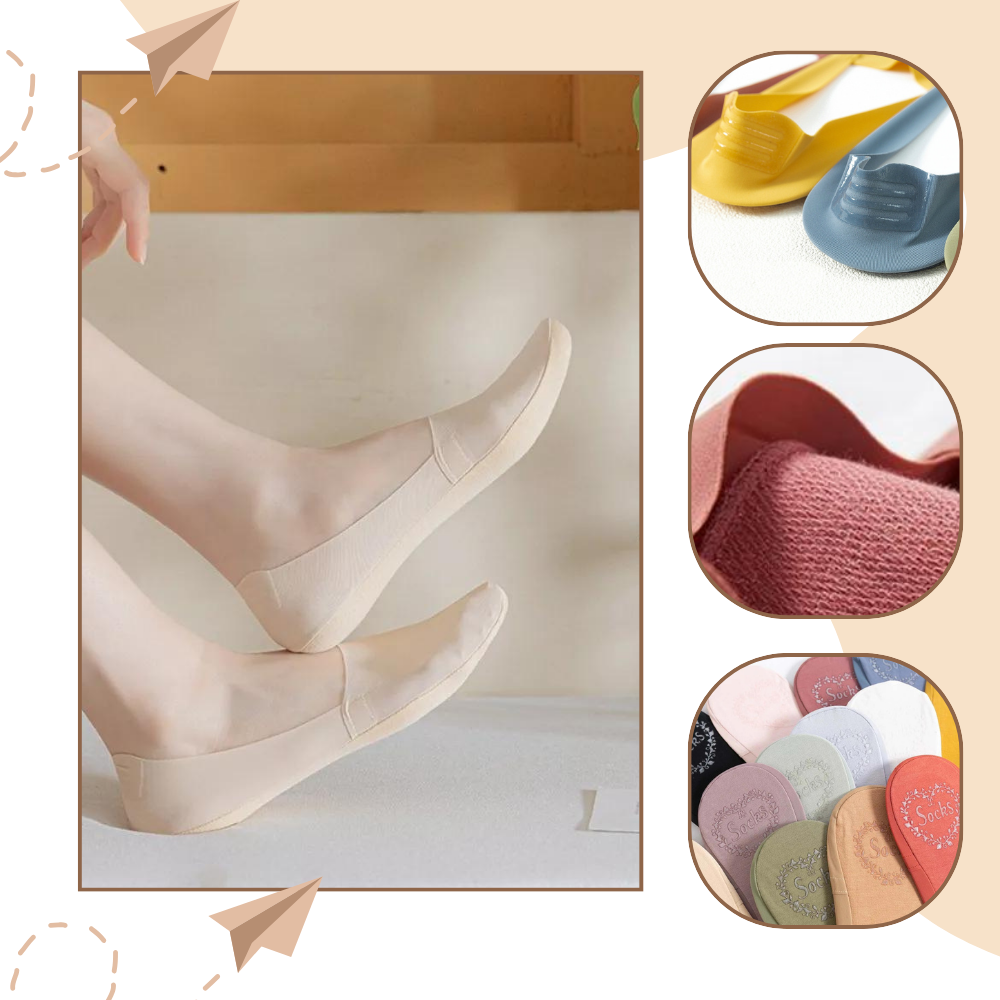 Invisible Non Slip Socks - Ozerty