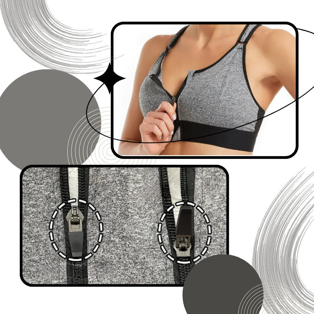 Maximum Support Racerback Sport Bra - Ozerty