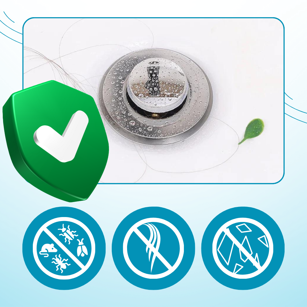 Odor Isolation Pop Up Sink Stopper - Ozerty