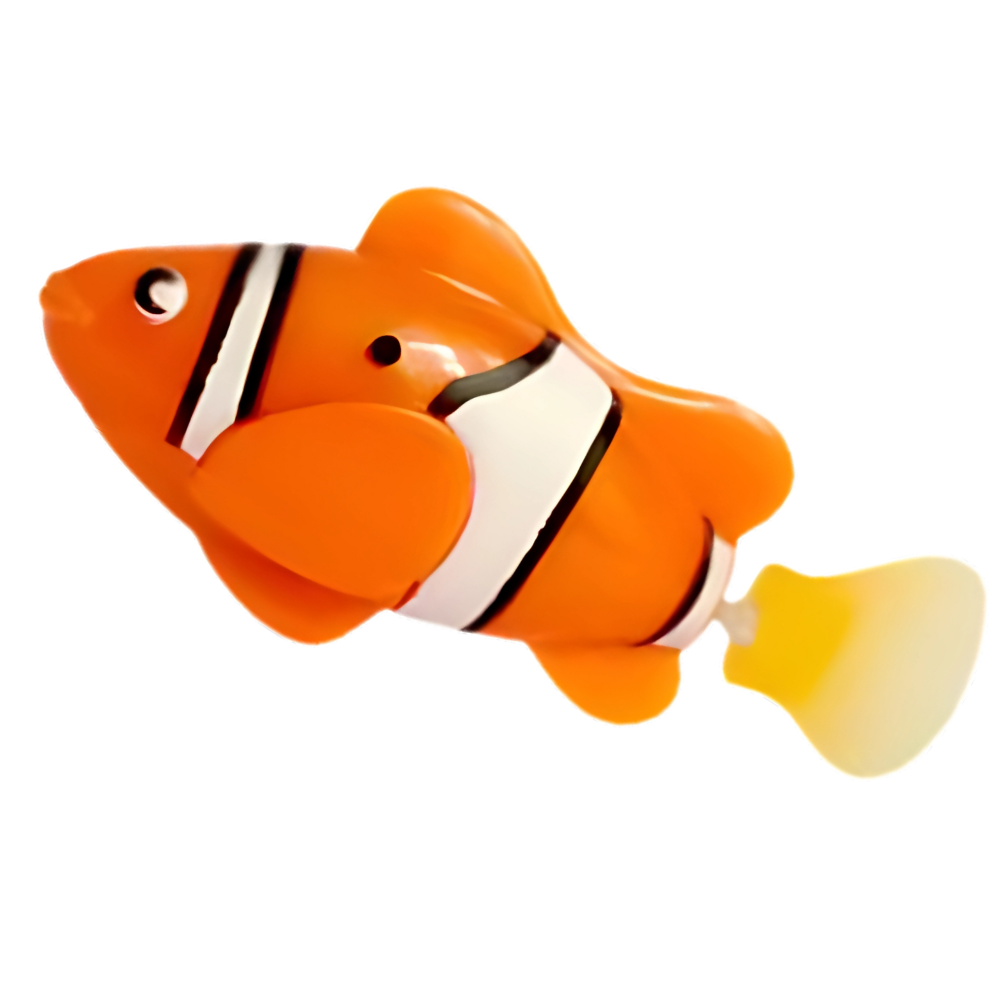 Realistic LED Swimming Fish Toy -Clownfish Glow - Ozerty