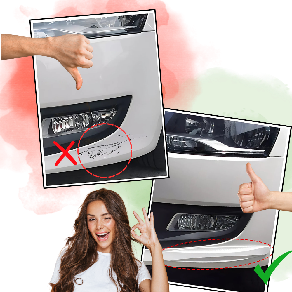 Reflective Car Bumper Protector Strips - Ozerty