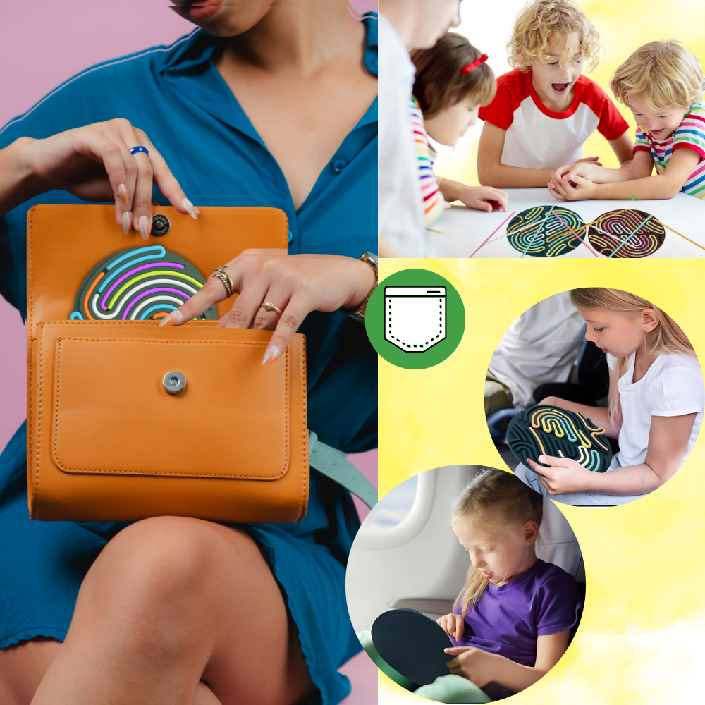 Stress Relief Sensory Activity Board - Ozerty