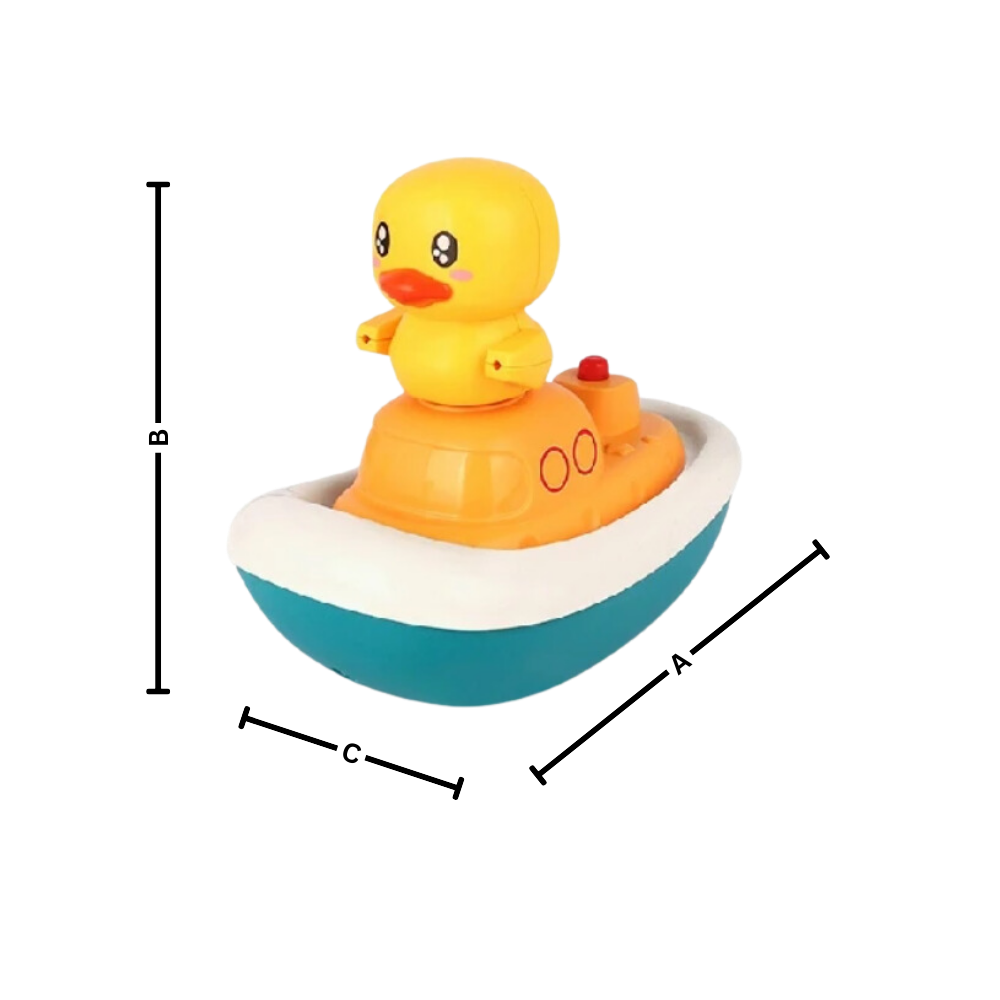 Triple Splash Duck Bath Toys - Ozerty