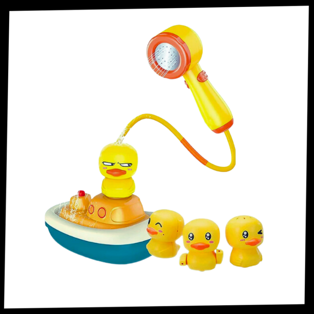 Triple Splash Duck Bath Toys - Ozerty