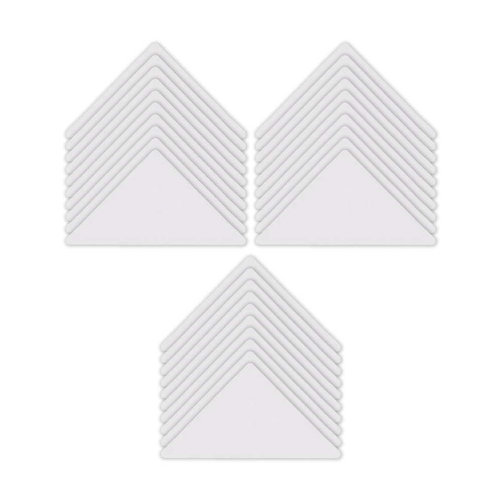 Wash Resistant Invisible Collar Sticker -30 Pcs - Ozerty