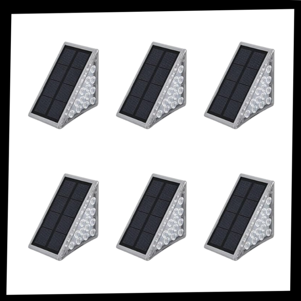 Waterproof Solar Step Lights - Ozerty