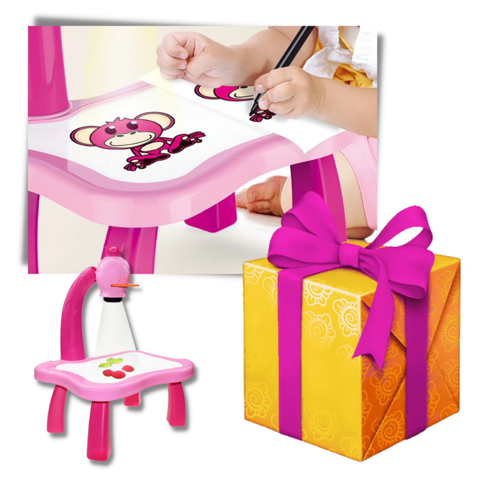 Children projection drawing board