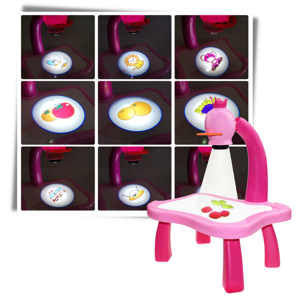 Children projection drawing board