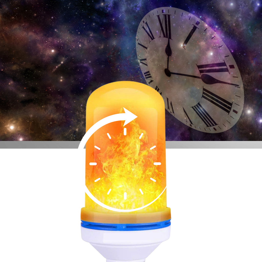 Flickering LED Flame Lamp