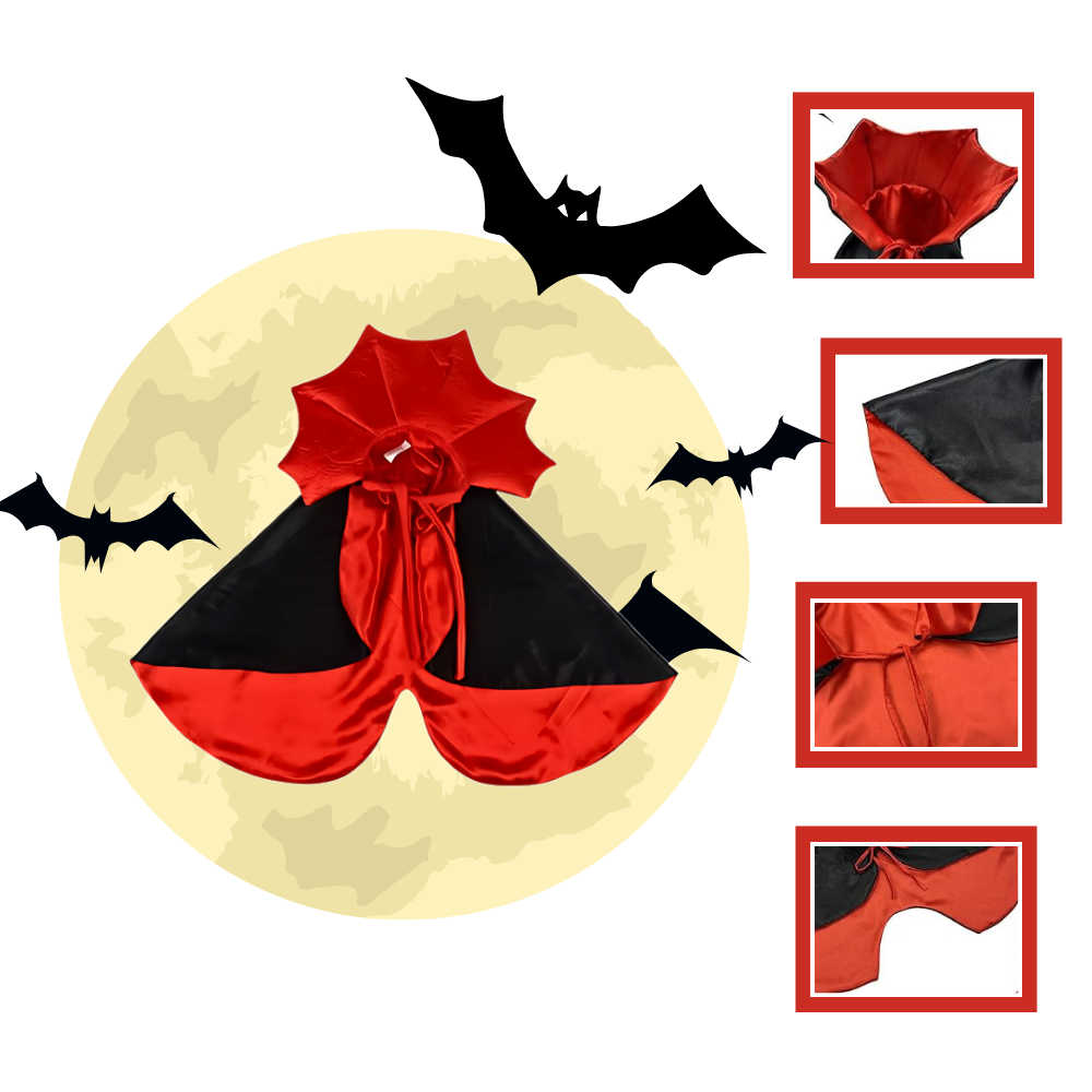 Cute Dracula Halloween Pet Costume - Ozerty