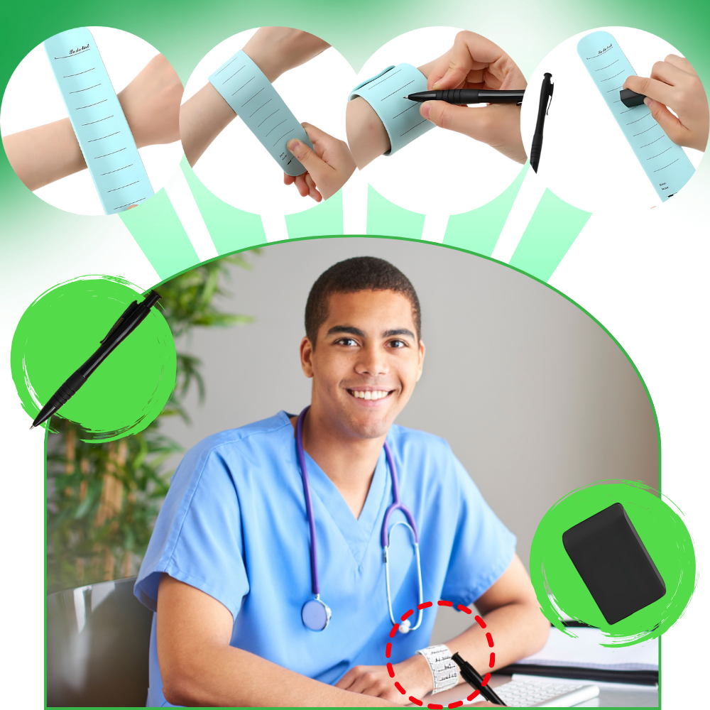 Erasable Silicone Slap Reminder Bands - Ozerty