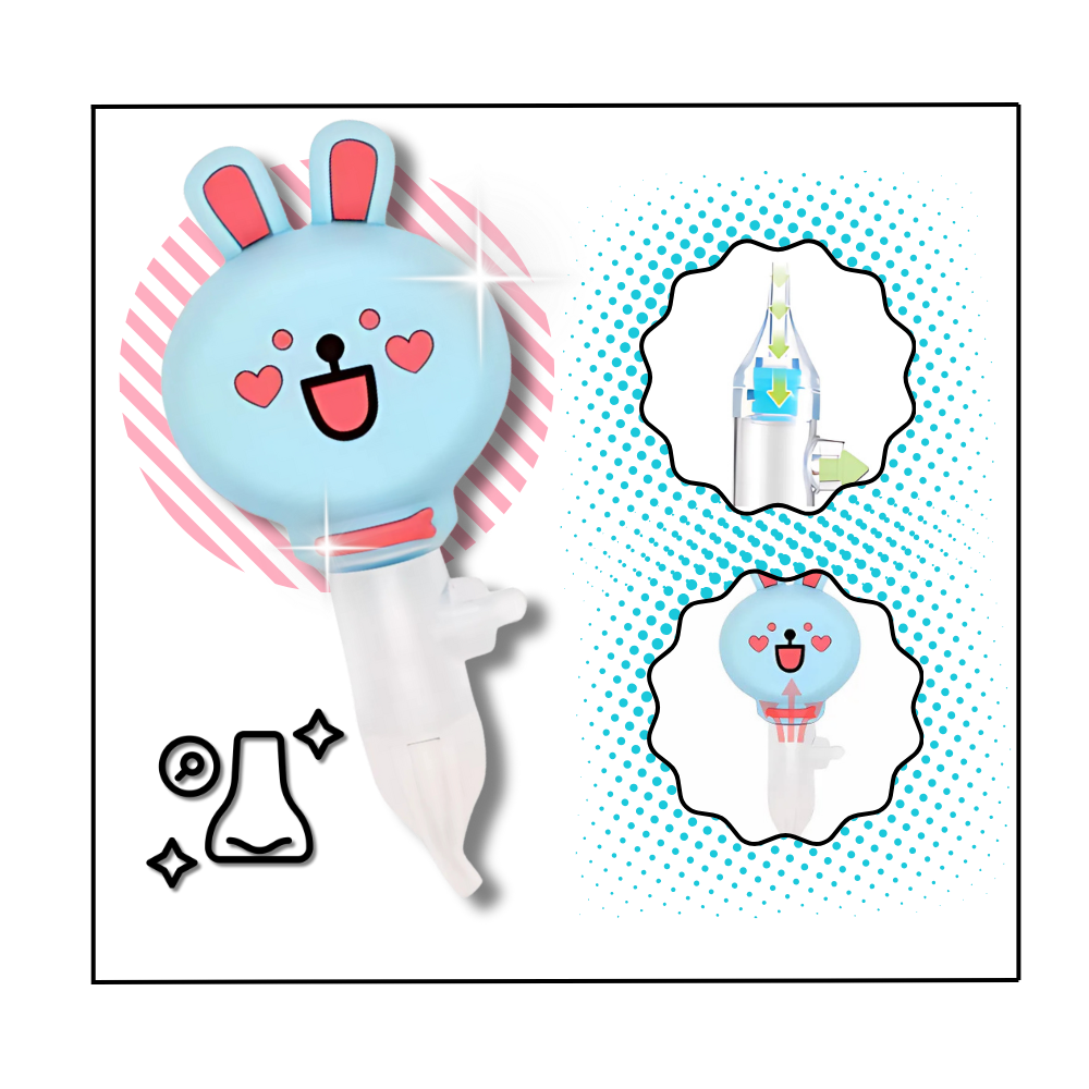 Hygienic Silicone Nasal Suction - Ozerty