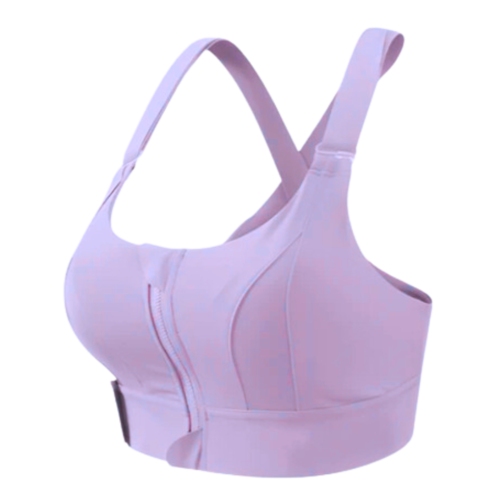 Maximum Support Racerback Sport Bra -Purple Verbena - Ozerty