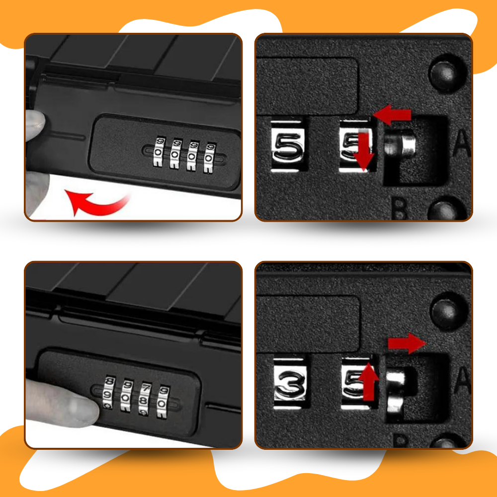 Waterproof Small Lockable Storage Box - Ozerty